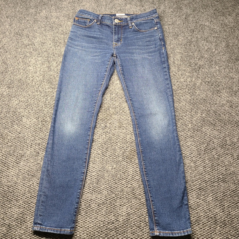 Hudson Krista Super Skinny Jeans Womens 28 Blue Denim Medium Wash Low Rise